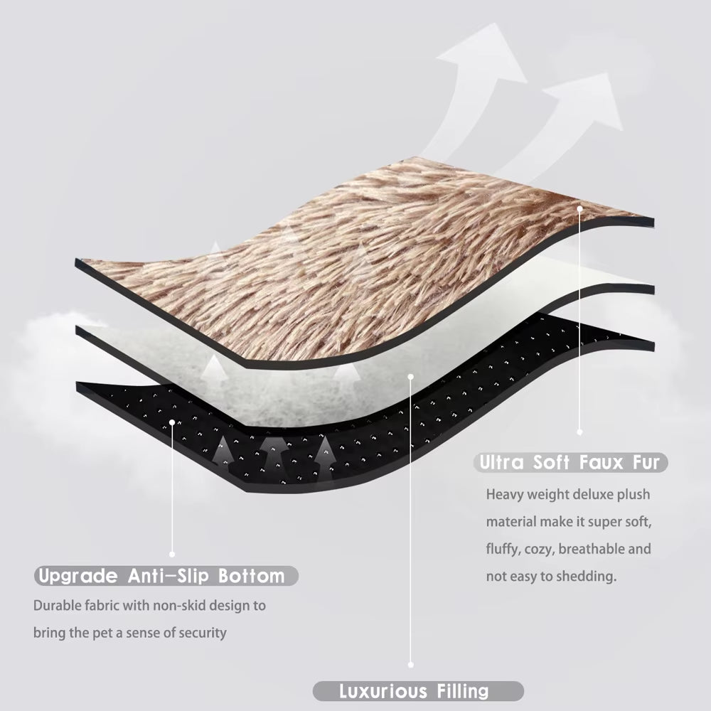 The Cloud Nest — Anti-Anxiety Plush Bed for Pawchildren